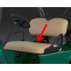 E-Z-GO Tan Seat Bottom Assembly (1994–2025) – Genuine OEM Replacement