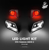 STEELENG Meteor LED ULTIMATE Light Kit for Yamaha Drive 2 (12 Volt)