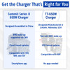 Lester TT-650W Battery Charger with Powerwise DC Cord for EZGO 48V Models