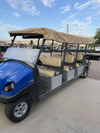 2018 Club Car Transporter XL 8 Passenger- Blue