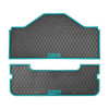 Xtreme Floor Mat Set, Evolution D5 (2+2), Sky Blue-GCM86AC