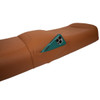 MJ Aspen Front Seat Cushions, EZGO TXT/RXV, Caramel Brown