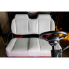 MJ Aspen Front Seat Cushions, EZGO TXT/RXV, Fog Gray
