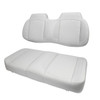 MJ Aspen Front Seat Cushions, EZGO TXT/RXV, Fog Gray
