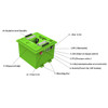 Bolt 51V 105AH Battery, Square, Standard Accessory Kit