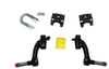 Jakes EZGO W/Twin Cylinders Lift Kit - 6 Drop Spindle Gas 01.5-09 with newer style steering