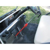 Red Hawk Golf Cart Pedal to Wheel Lock - The CLUB Security Bar