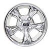 12x7 GTW? Godfather Golf Cart Wheel - Chrome