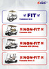Yamaha G14-G19 Golf Cart Tinted Foldable Windshield