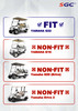 Yamaha G22 Golf Cart Tinted Foldable Windshield