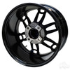 RHOX Golf Cart Wheel RX397, Gloss Black, 14x7 ET-25