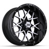 23x10-14 GTW® Barrage Mud Tire / GTW® 14'' Vortex Wheel - Matte Black/Machined - SALE