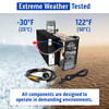 Lester TT-650W Battery Charger and DC Cord with Ring Terminals
