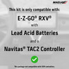 MJ Kinect Kit, EZGO RXV w/FLA Batt + Navitas TAC2