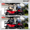 Commander Front Seat Cushions, EZGO RXV, Smoke