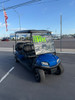 2023 Club Car Tempo 6-Passenger Electric Golf Cart - Blue