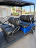 2023 Club Car Tempo 6-Passenger Electric Golf Cart - Blue