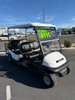 2020 Club Car Precedent 6 Passenger Electric Golf Cart - White