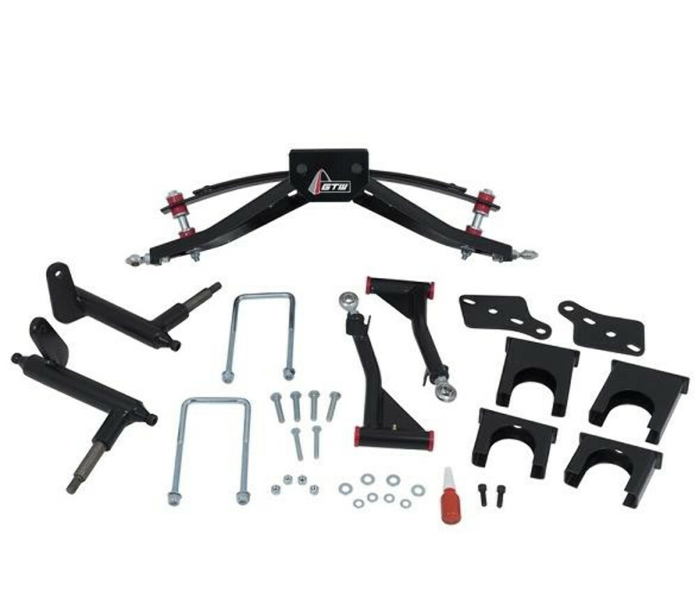 Club Car Precedent/Tempo/Onward Golf Cart Lift Kit Heavy Duty 6" AArm Lift (2004+)