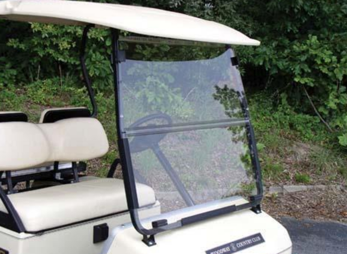 Golf Cart Windshield Wiper Manual Chrome Windshield Wipers Club Car, EZGO, Yamaha