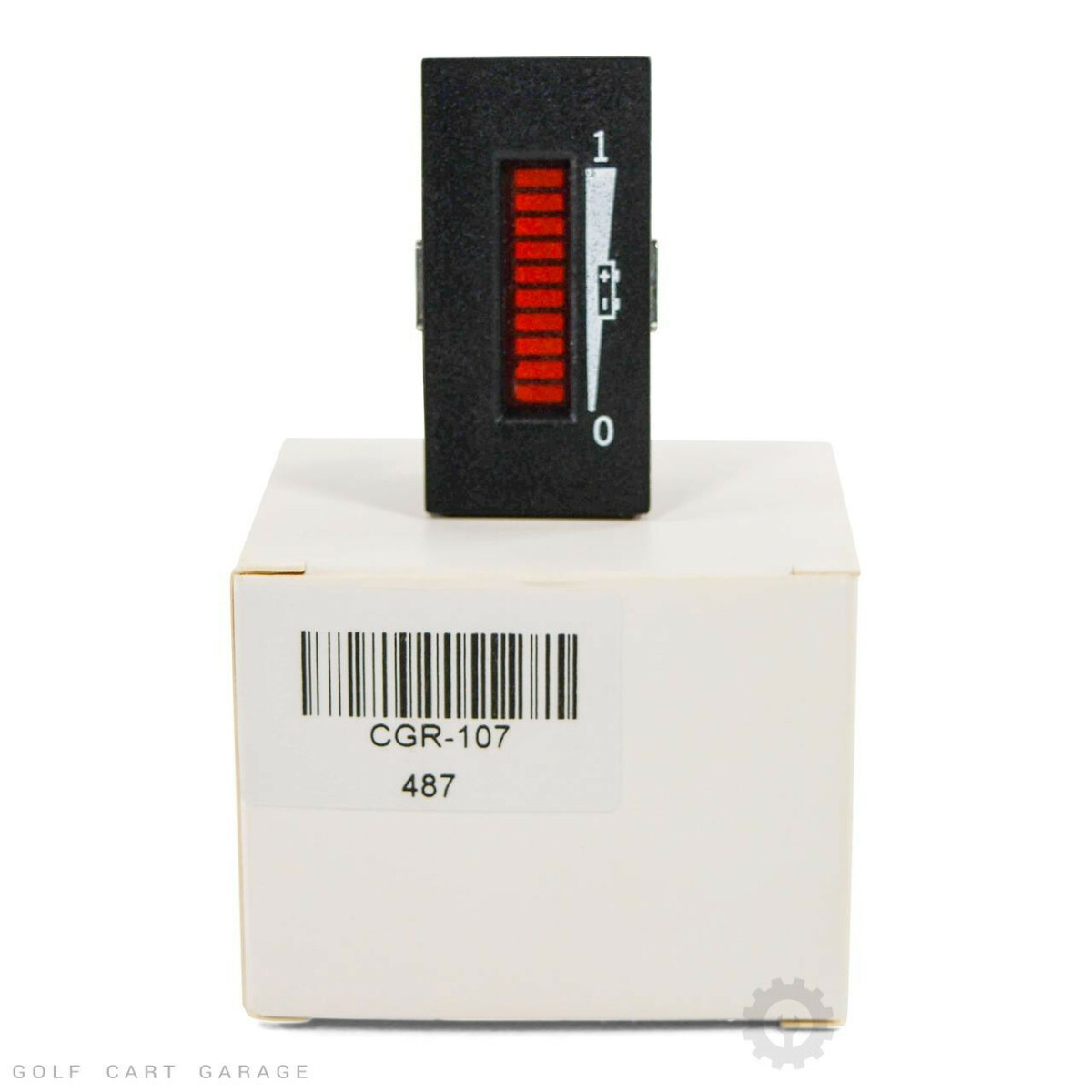 Indicatore digitale a batteria a batteria Indicatore carrello digitale Batteria calibro 36v 48v per carrelli golf(BI003-12/24V) Strumentazione
