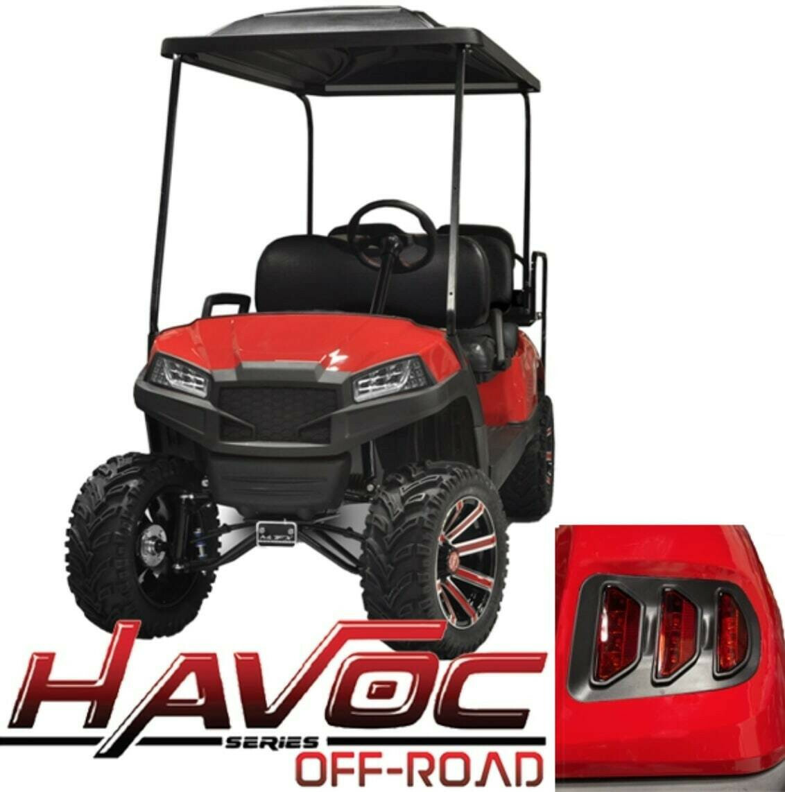 エアロマイティー 50Tセット Yamaha Drive HAVOC Off-Road Full Body Kit with Lights