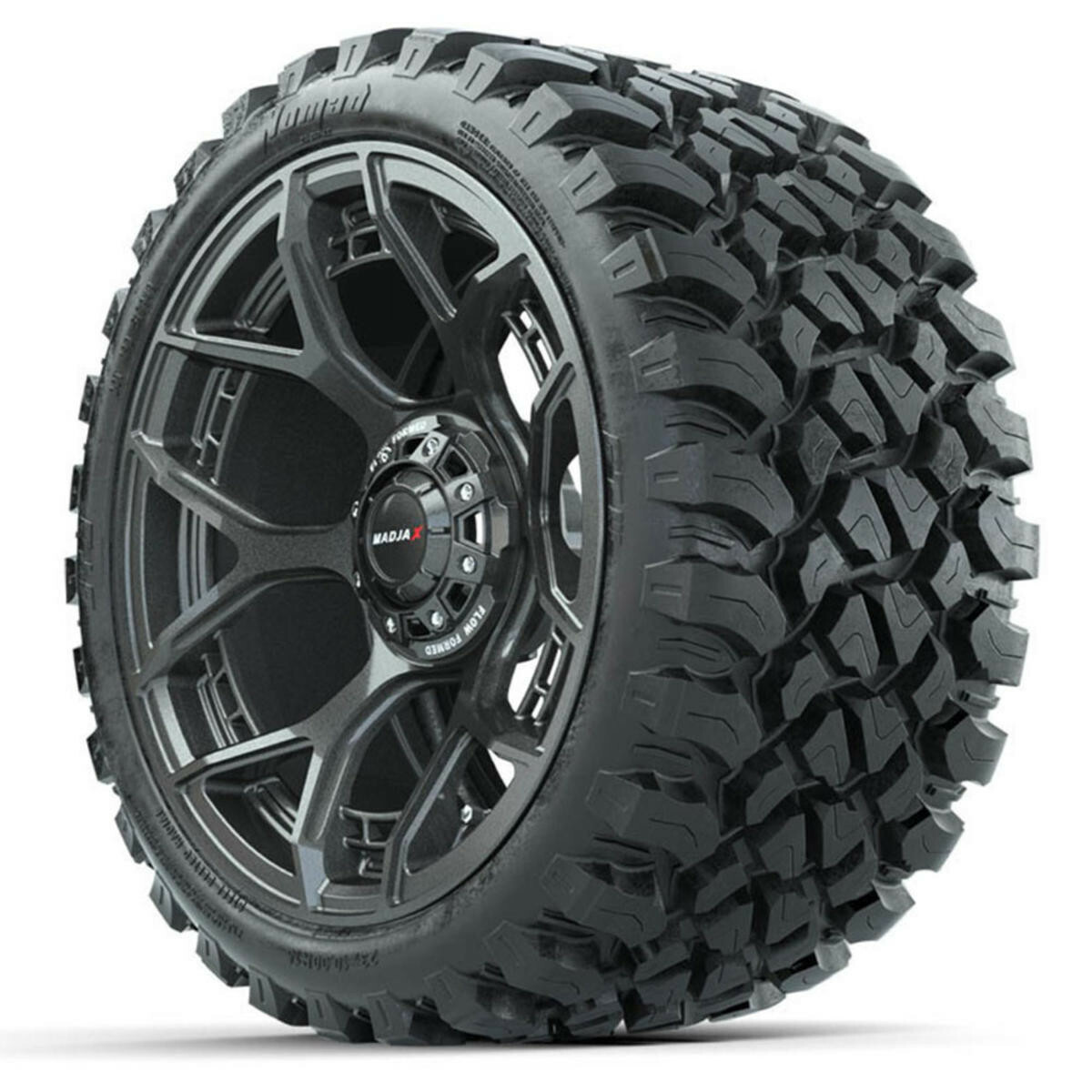 MadJax® Flow Form Evolution Gunmetal Wheels with GTW® Nomad Off