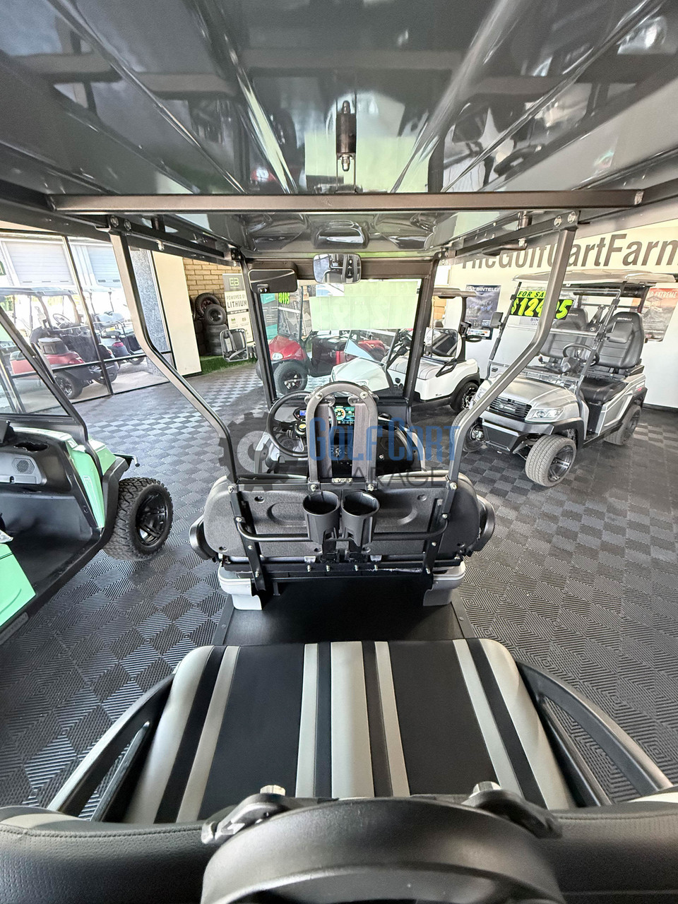 TRiNiDAD THE  2024 リカルド Type2 2024 Bintelli 6PR Lifted- Titanium - Golf Cart Garage