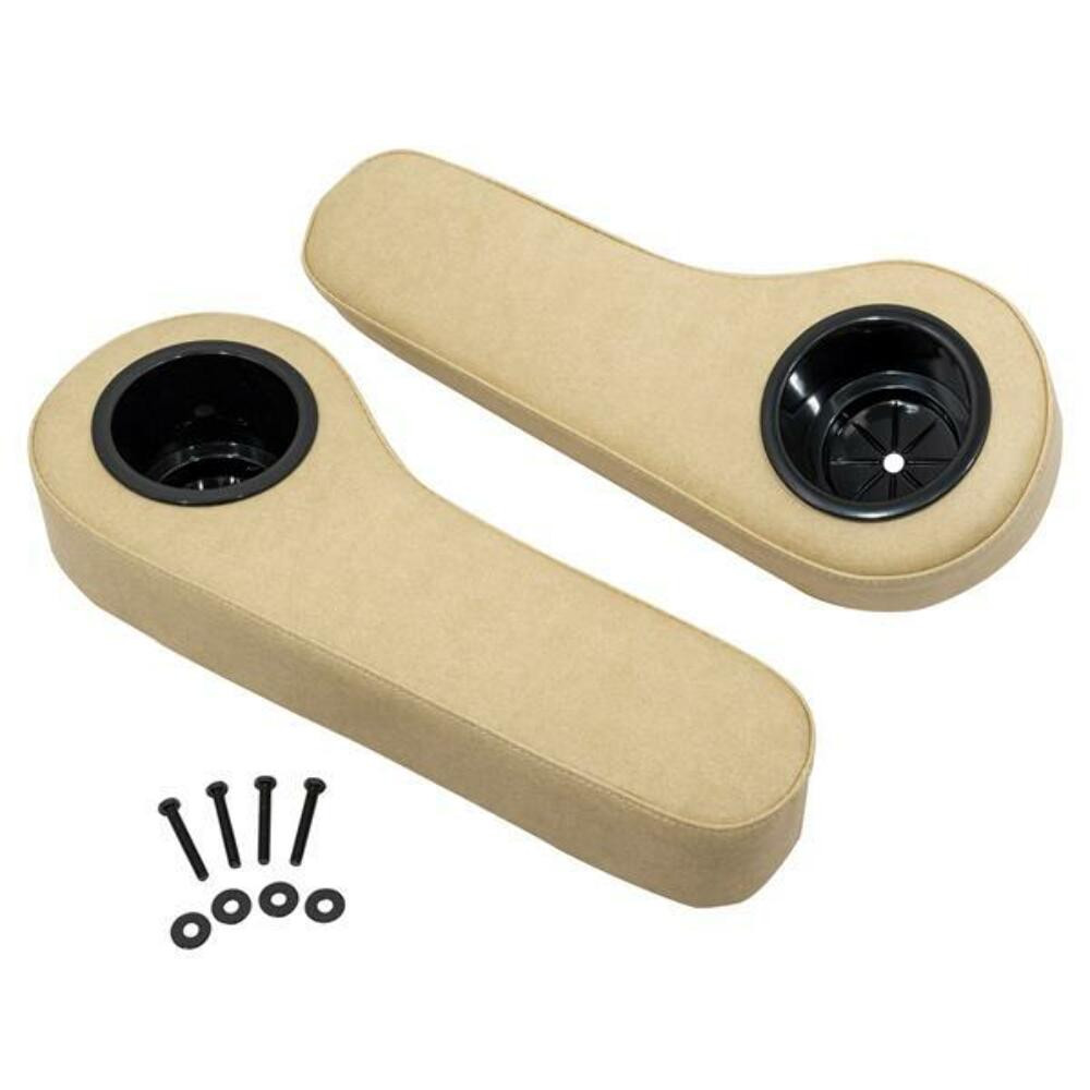 Rear Seat Arm Rest With Cup Holder Set