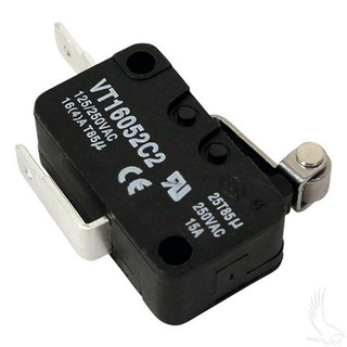 Red Hawk EZGO Golf Cart 2 Terminal Micro Switch - 4-Cycle Gas 94, Electric 94 Non-DCS