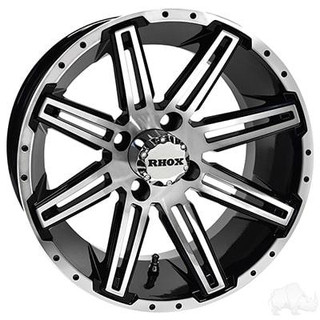 RHOX RX275 Golf Cart Wheel 14x7, ET-25