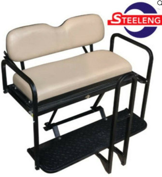 STEELENG EZGO RXV Rear Flip Seat Kit w/Grab Bar (2008-2015)