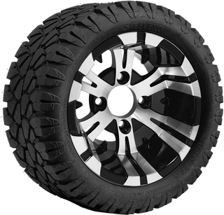 STEELENG 18x9-10" Tire/Wheel Combo (18" Tall Premounted)