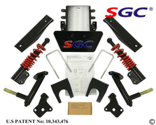 Steeleng Steeleng EZGO RXV Electric 6 A-Arm Lift Kit w/ Coil Over Shocks 2008-Feb 2013