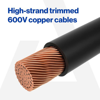 Battery Cable Set, 6 Gauge 48V For E-Z-GO TXT (1994.5+)