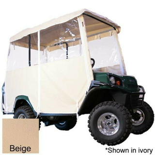 Nivel Beige 4-Passenger Over-The-Top Vinyl Enclosure For E-Z-GO TXT w/80″ PMI Top