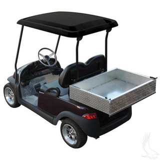 Red Hawk EZ-GO TXT Golf Cart Top - 54 Black Roof Top Assembly