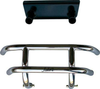 Nivel Jakes Club Car DS Front Bumper, Stainless Steel 1981