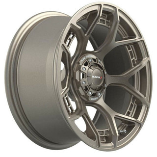 Nivel 15 MadJax Flow Form Evolution Matte Bronze Wheels with GTW Nomad Off Road Tires, Set of 4