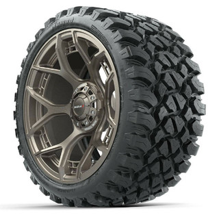 Nivel 15 MadJax Flow Form Evolution Matte Bronze Wheels with GTW Nomad Off Road Tires, Set of 4