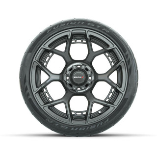 Nivel MadJax Flow Form Evolution Gunmetal Wheels with GTW Fusion GTR Street Tires, Set of 4