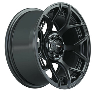 Nivel 15 MadJax Flow Form Evolution Matte Black Wheels with GTW Nomad Off Road Tires, Set of 4