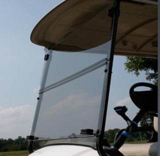 Yamaha Drive2 Golf Cart Impact Resistant Folding Windshield