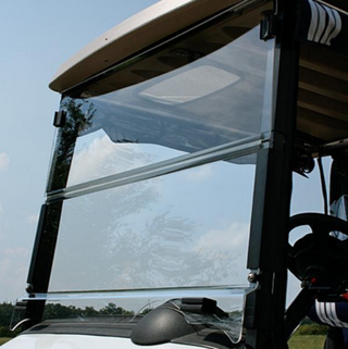EZGO RXV (2008-2023)  Golf Cart Impact-Resistant Folding Windshield