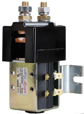 Curtis 48 Volt Heavy Duty High Amp Solenoid w/Bracket 