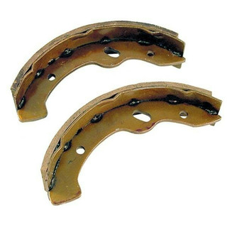 Red Hawk Golf Cart Brake Shoes, SET OF 2, EZGO Gas 97-09/Elec 96-09.5, Workhorse 96, Yamaha G2-G22 94-06