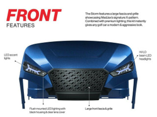 Madjax EZGO TXT Madjax Storm Full Body Kit with Lights