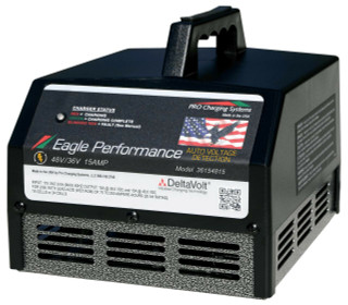 Yamaha 36V/48V Golf Cart Battery Charger with 2-Pin Plug - Eagle Performance