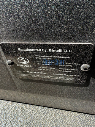 2024 Bintelli 6PR Lifted-  Black