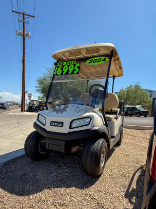 2024 Club Car Tempo w/ Backseat- White